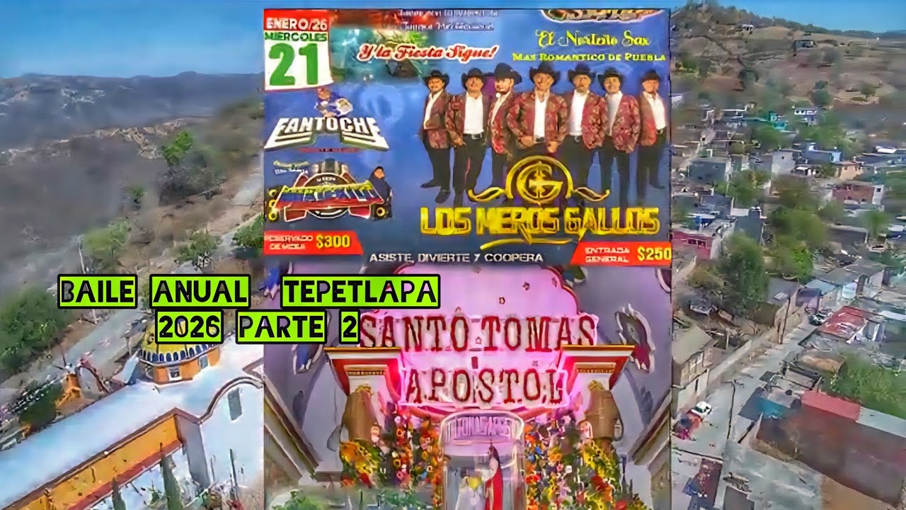 #FERIA #ANUAL #TEPETLAPA 2026 #SONIDO MIXTEQUITO #SONIDOFANTOCHE #grupolosmerosgallos PARTE 2 