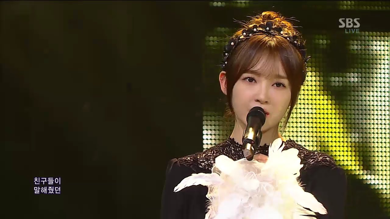 Davichi [Melting] @SBS Inkigayo Популярная песня 20130414