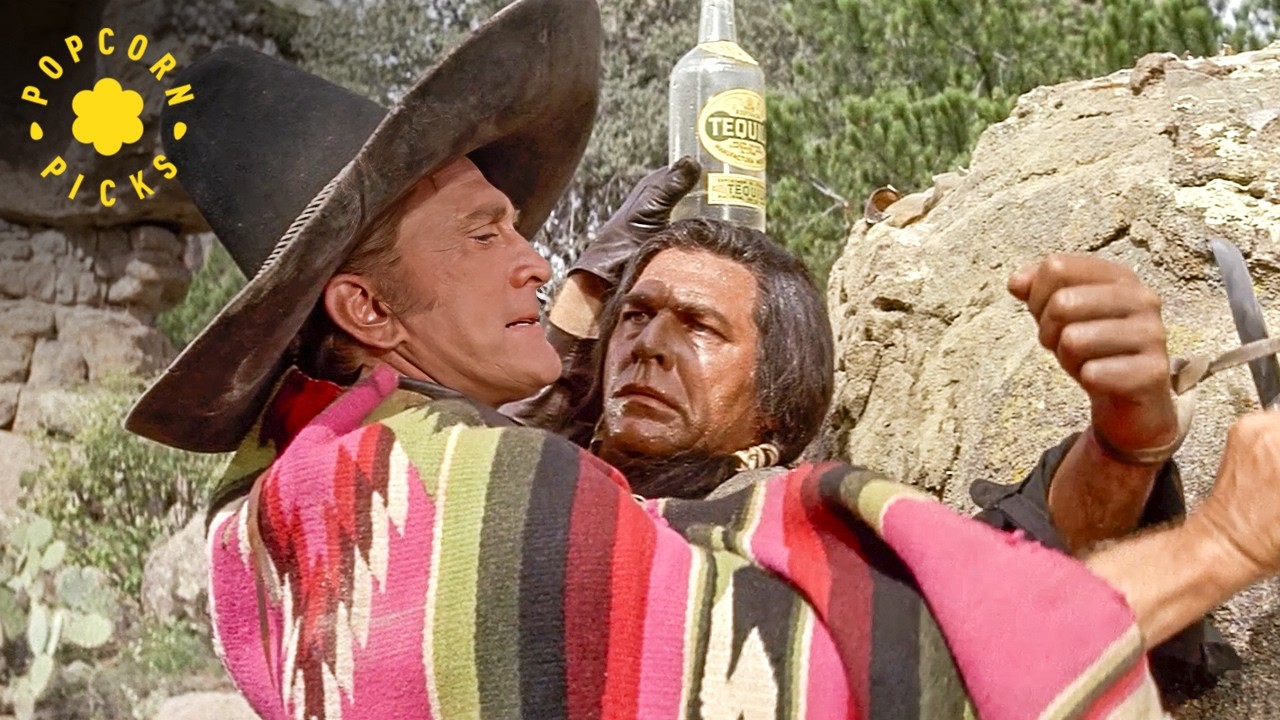 Jackson and Lomax Save Levi (Kirk Douglas) | The War Wagon (1967)