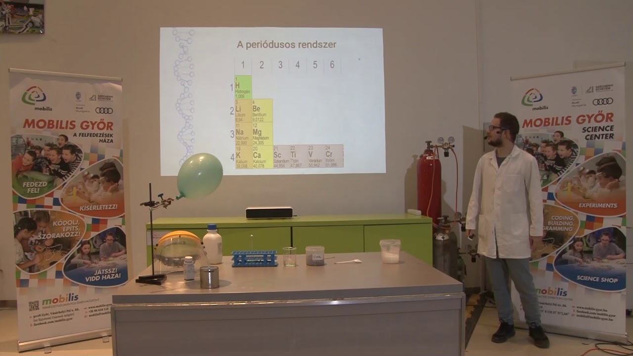 Kémia 9. osztály - Hidrogénes buborékgyújtás