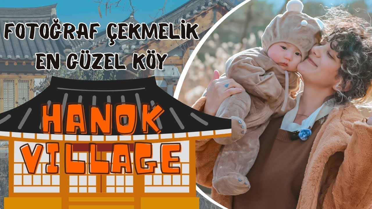 Seoul'ün En güzel Hanok Köyü | Kore Geleneksel Evleri #hanokvillage