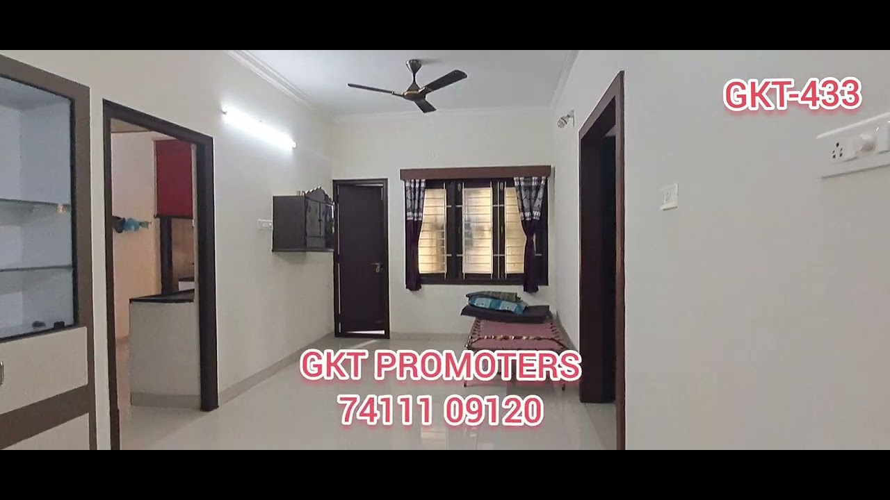 Trichy Mahalakshmi Nagar Palpannai just 300mtr 3BHK Appartment Fully Furnished Flat for Sale GKT-433