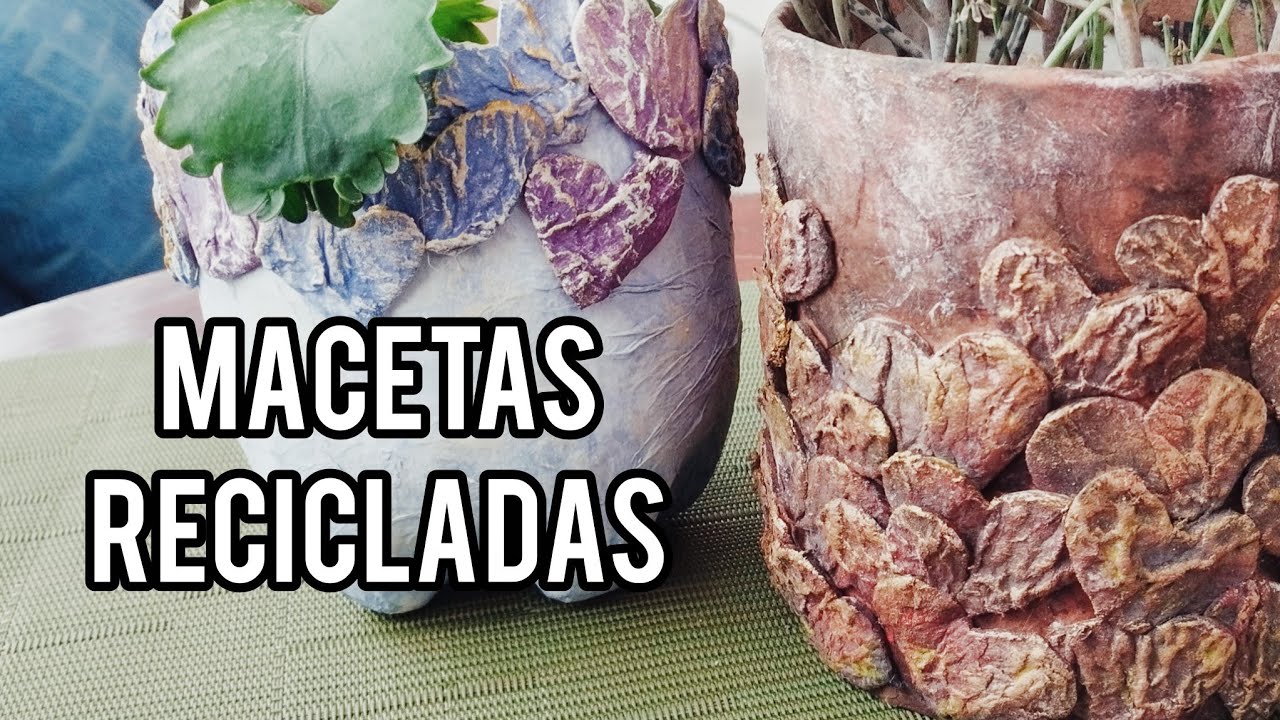 Mira lo que hice con recipientes plásticos y cartones de huevos! ♻️