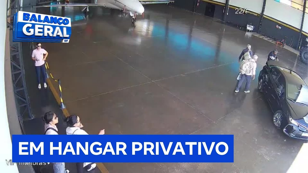 Após desembarcar em Brasília, Michelle Bolsonaro segue para a Polícia Federal | Balanço Geral DF
