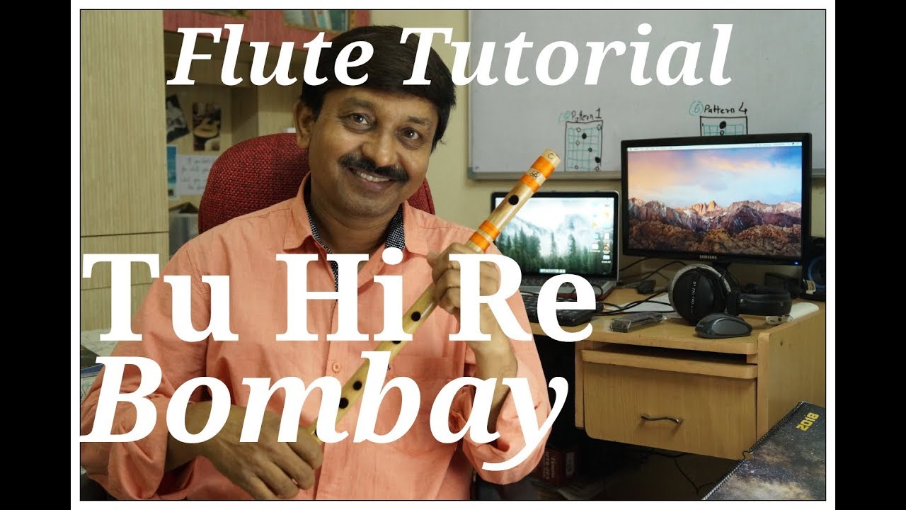 Tu Hi Re Bombay Flute Tutorial | G Synth Musica | Milind Dangre