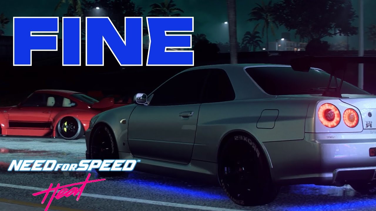 Need for Speed heat(ITA): Fine