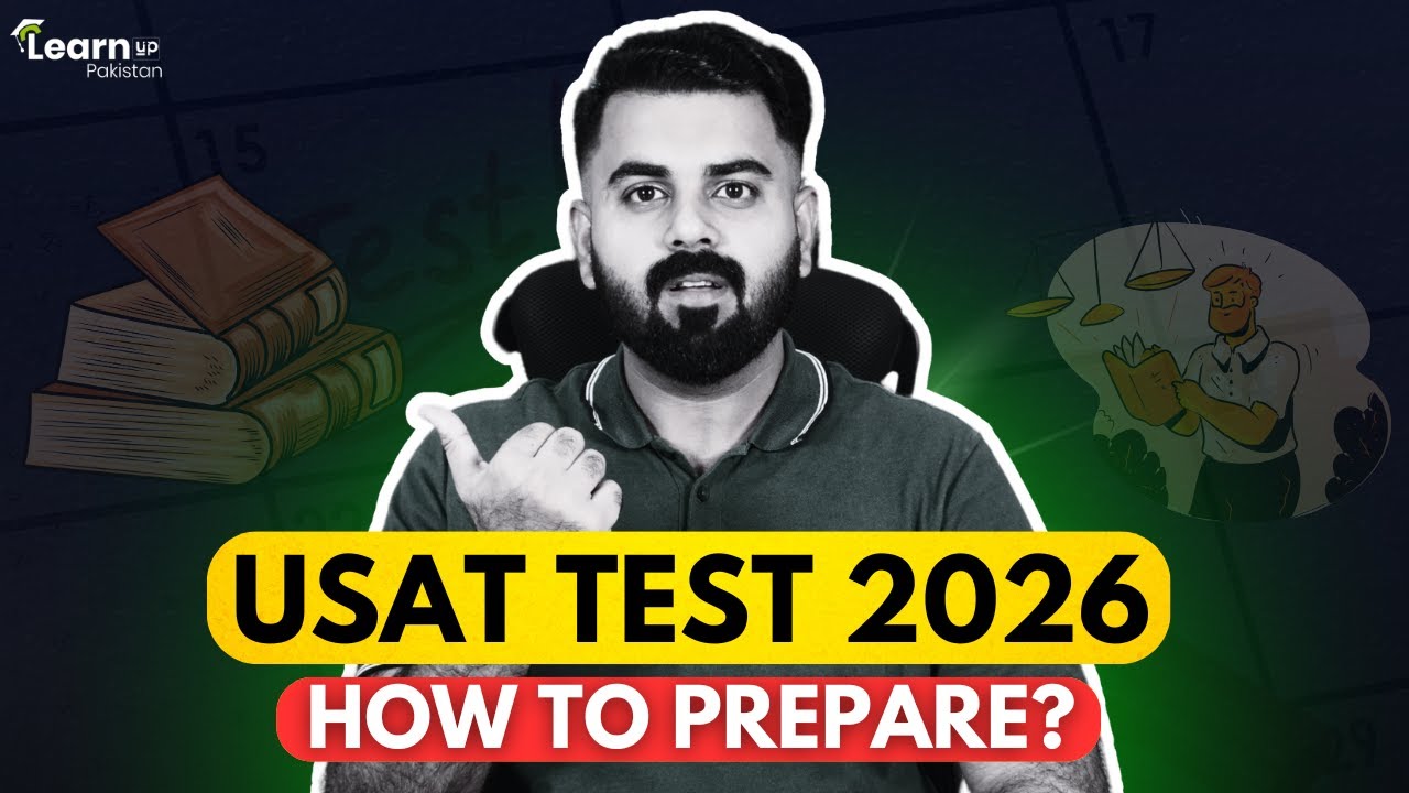 HOW TO PREPARE USAT TEST 2026 | LEARNUPPAKISTAN