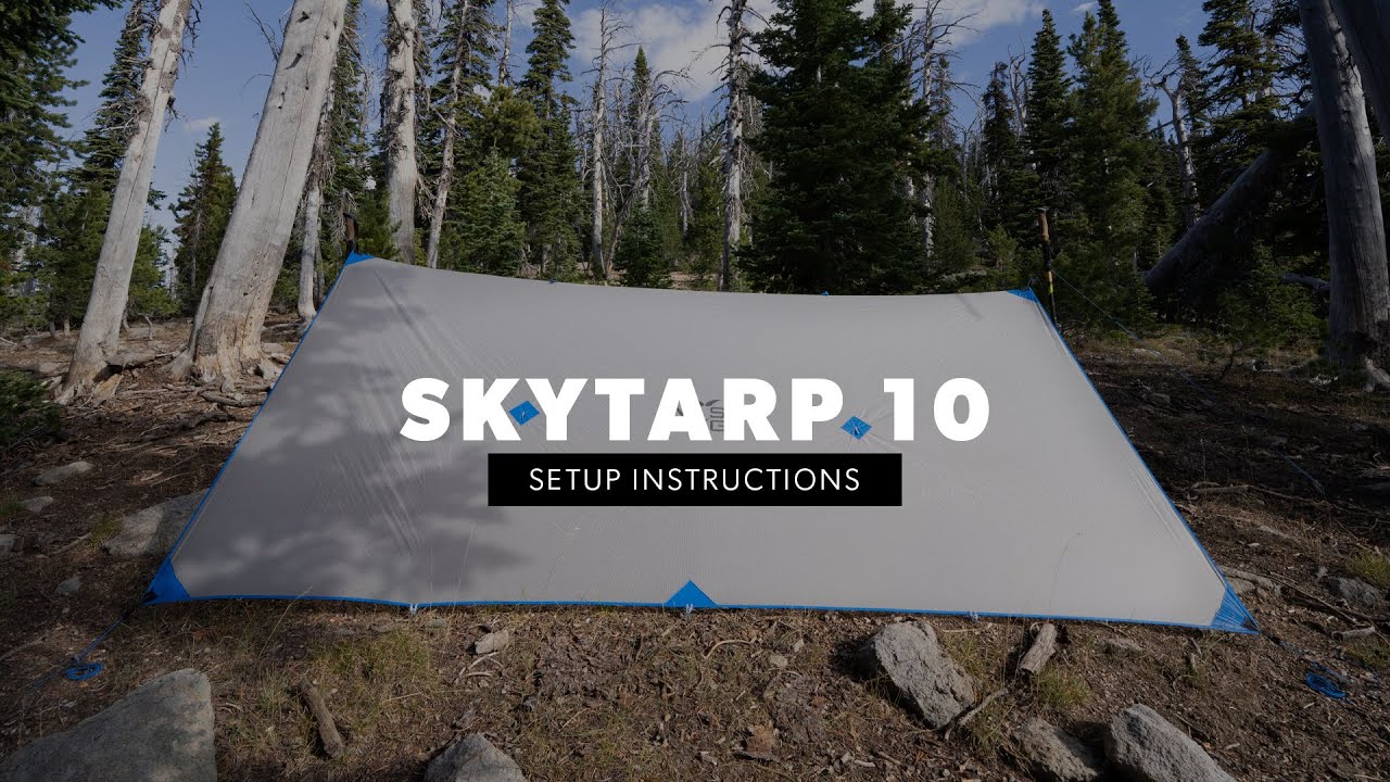 SkyTarp 10 - A Frame Setup
