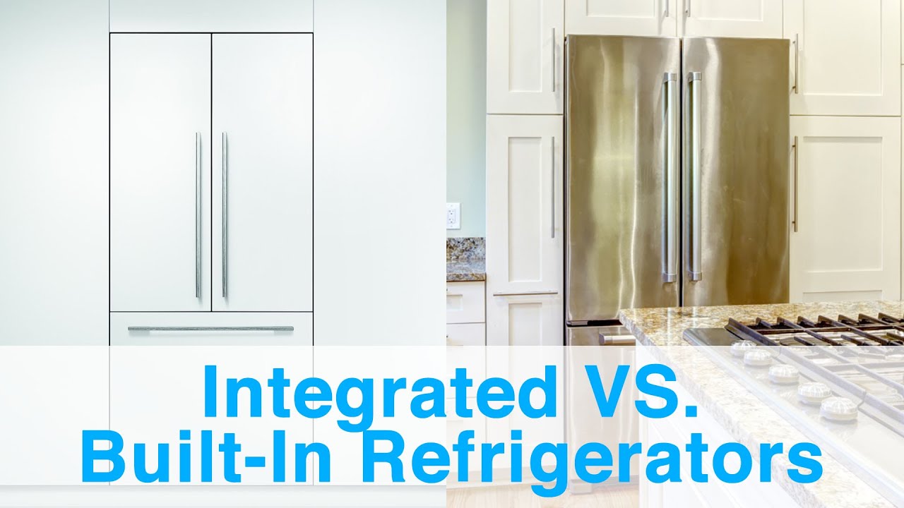 Integrated VS. Built-in Refrigerators: What's the Difference?