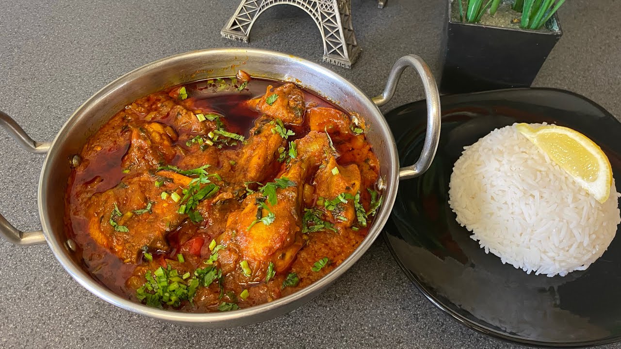 Chicken Rogan Josh British India Restaurant Style | Chicken Rogon Josh