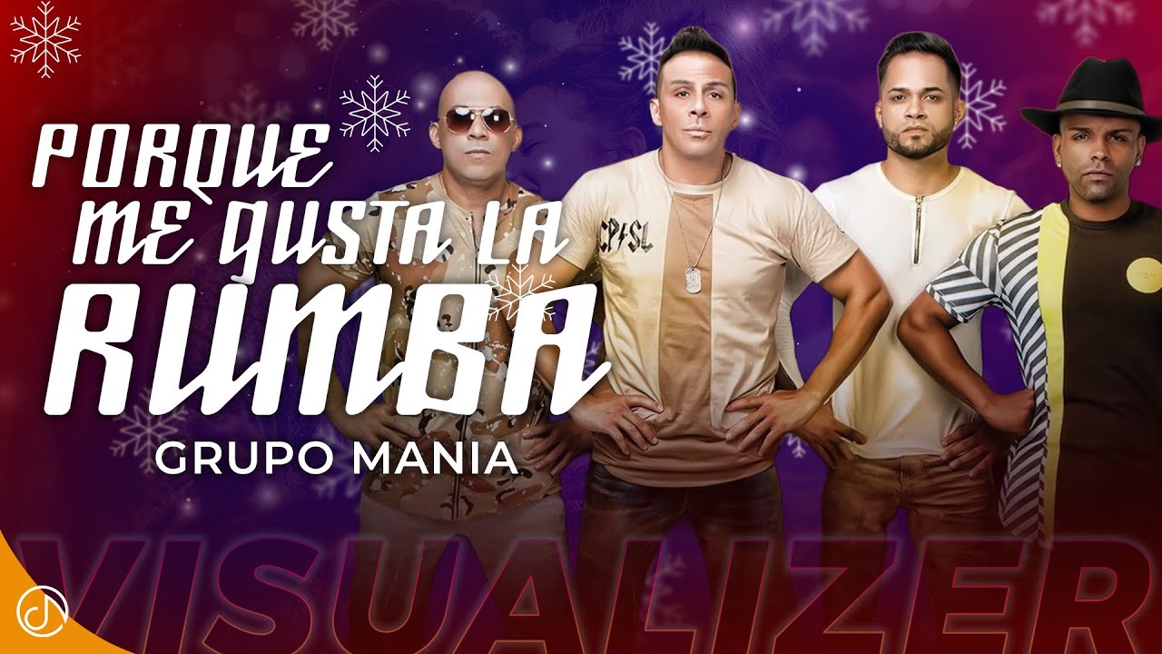 Porque Me Gusta la Rumba 🥁🎶🇵🇷 – Grupo Manía | Visualizer