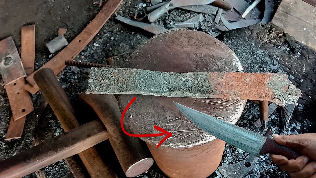 Knife Making &ndash; How to Make a Simple Knife - Creative Daily Works