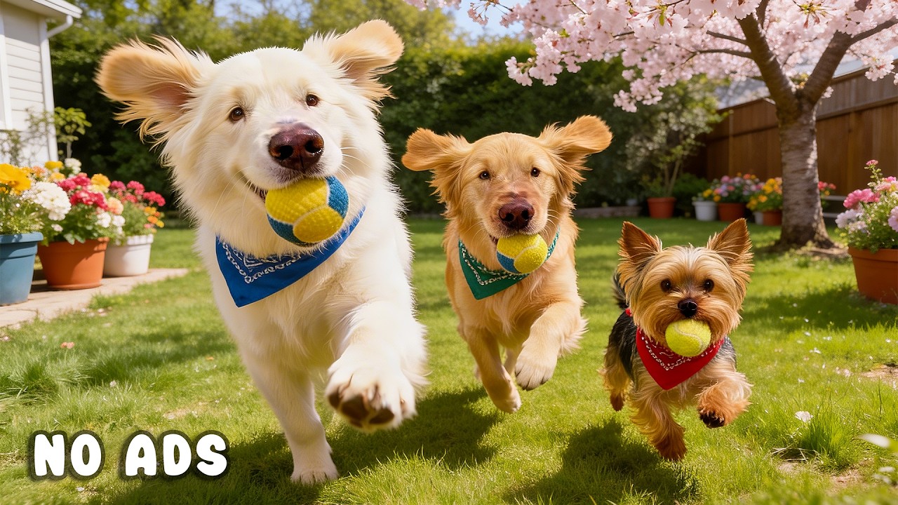 24 часа Dog TV для собак 🐕🎶 Спокойная музыка для бегущих собак и мягкого расслабления 🌿🐾