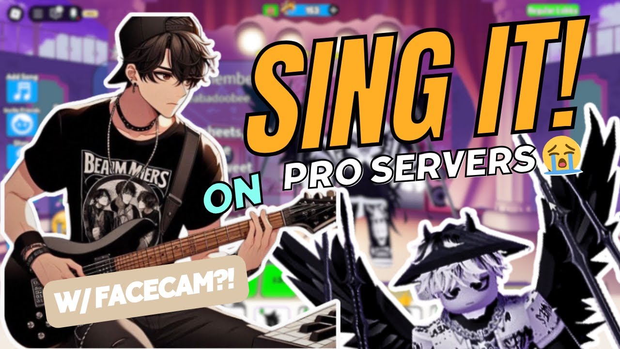 Finally.. pro servers. W FACE CAM! (Sing it pt#6)