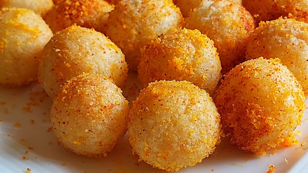 Crispy Balls - Instant Snack to be made in 5 mins - Sooji/Semolina Snacks