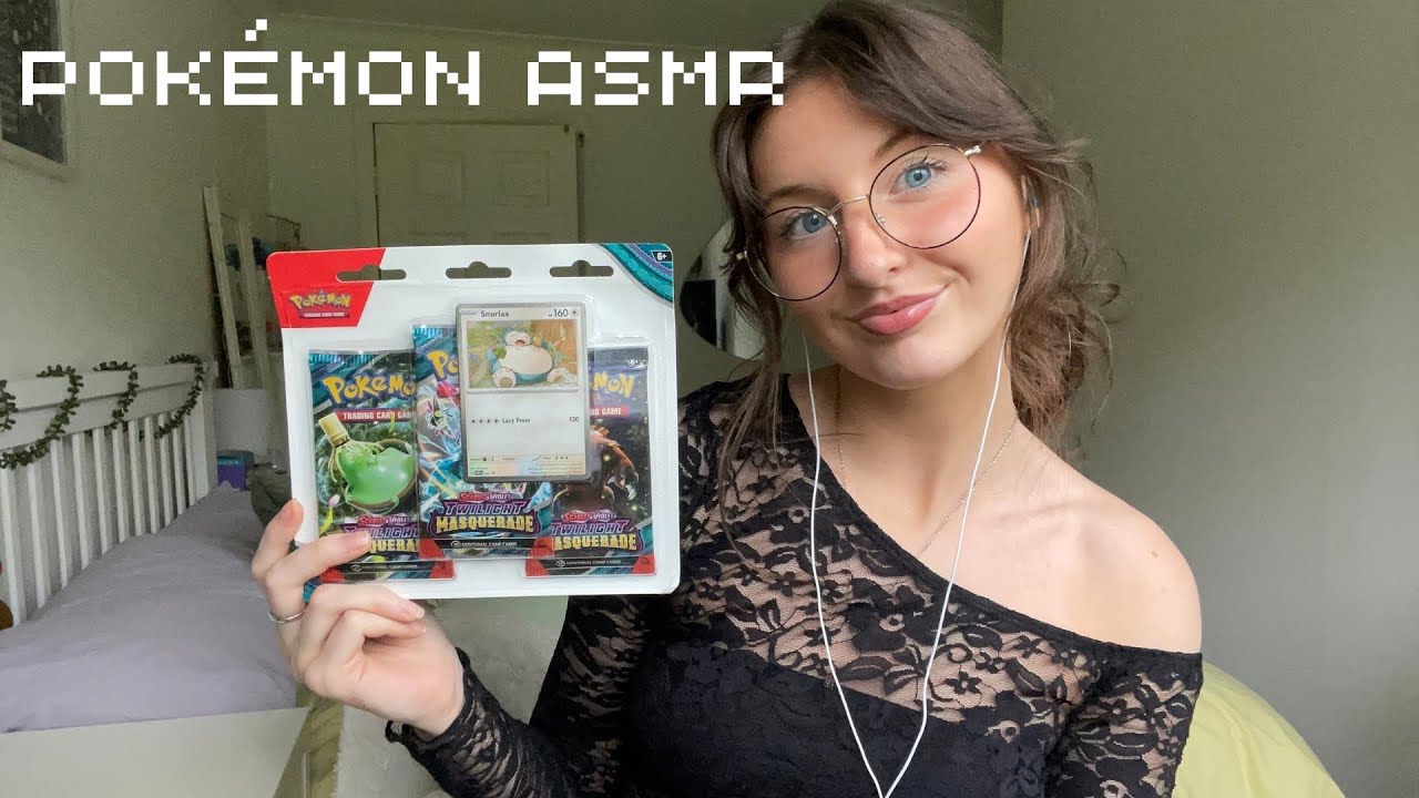 ASMR Pokémon unwrapping🪐 (Twilight Masquerade)