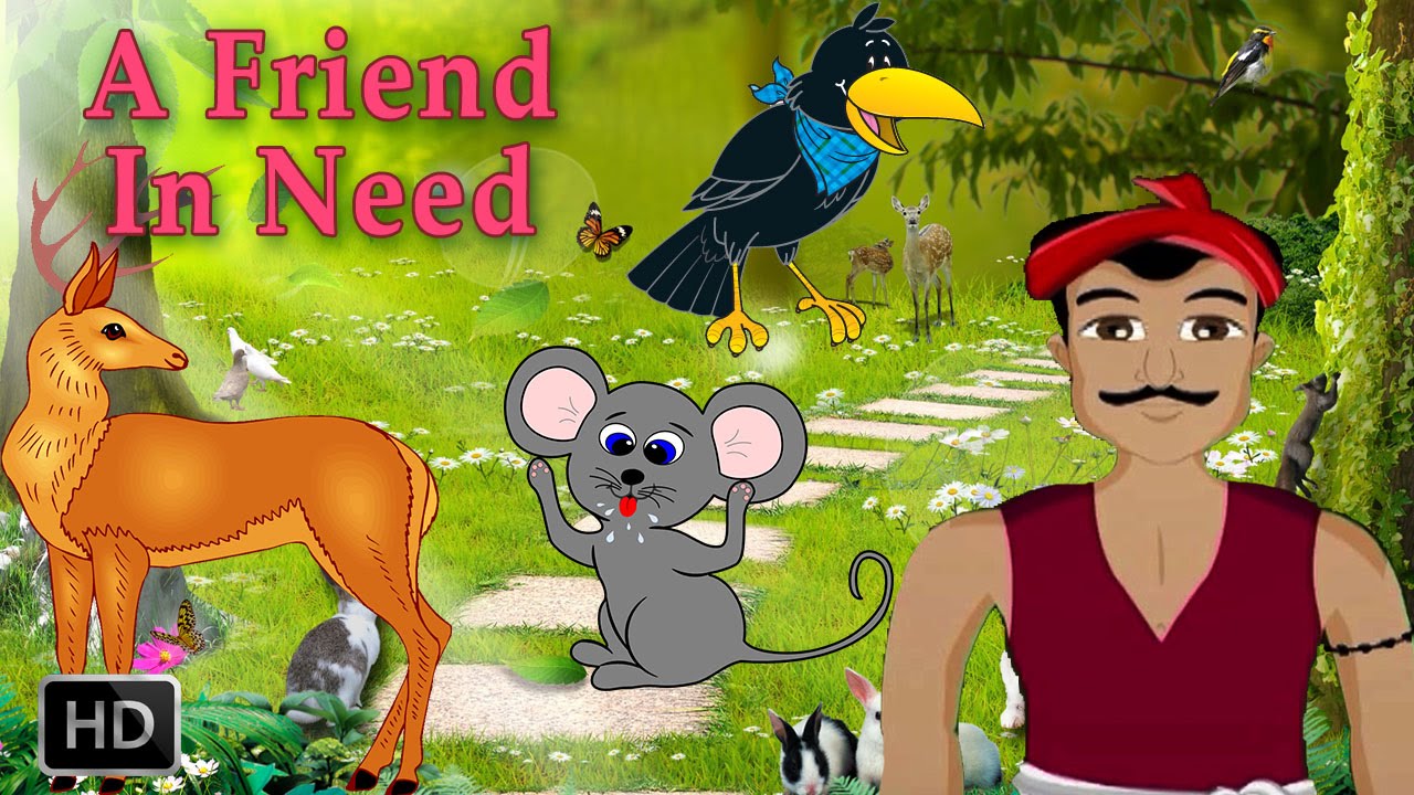 Forest Stories For Children - Animal Stories - A Friend In Need - Short Moral Stories For Kids