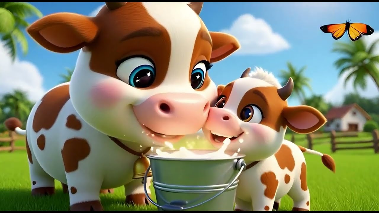 மா மா மா மாடு 🐄 Super Cute Cow Song | Tamil Kids Dance Song | Nursery Rhymes for Children