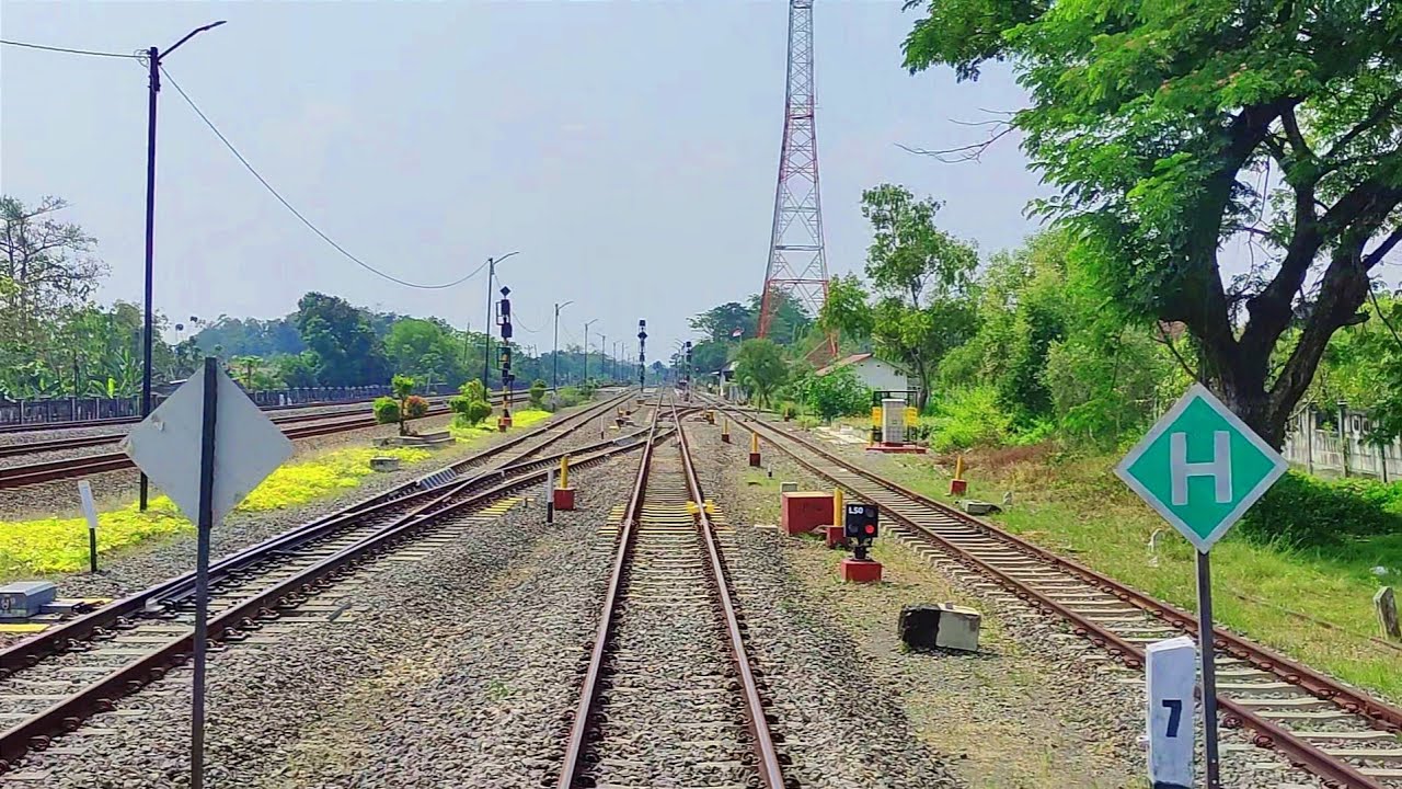 BACKRIDE BY TRAIN || STASIUN GAMBRINGAN SAMPAI STASIUN GUNDIH