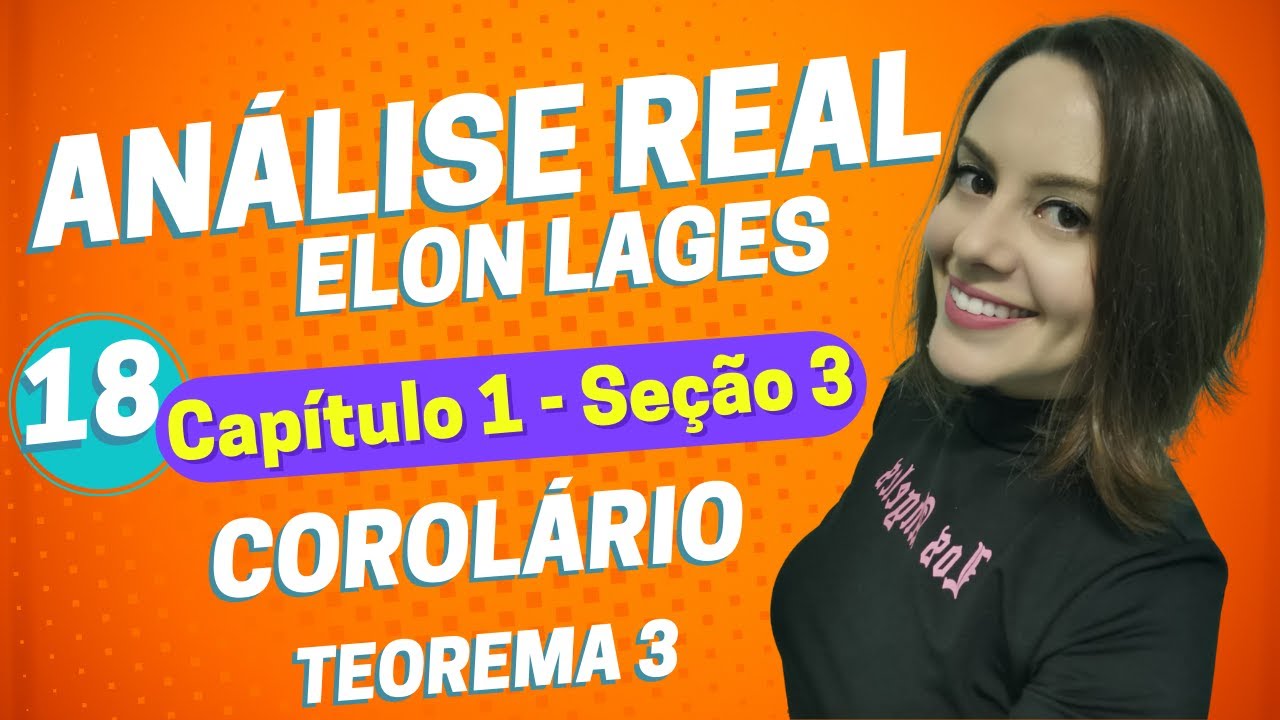 Corolário do Teorema 3 - Análise Real - Elon Lages Lima