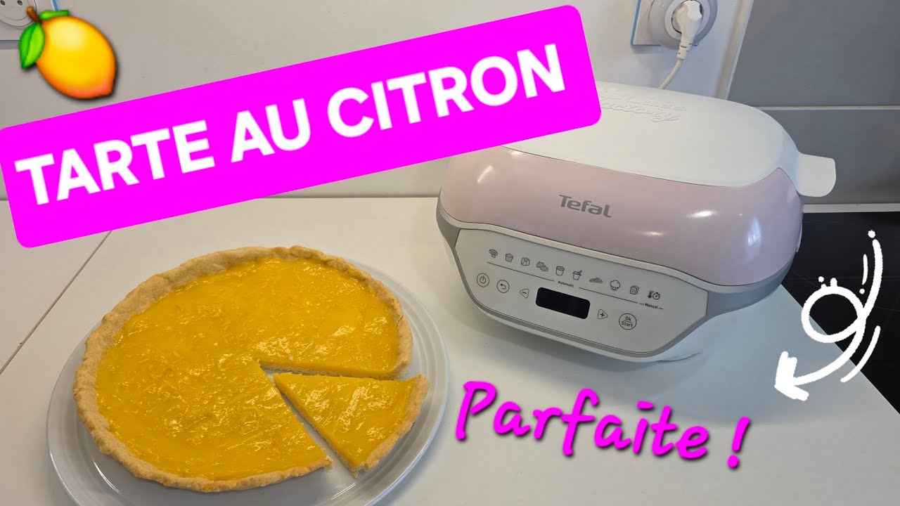 Tarte au citron facile et inratable au Cake Factory Infinity 🍋