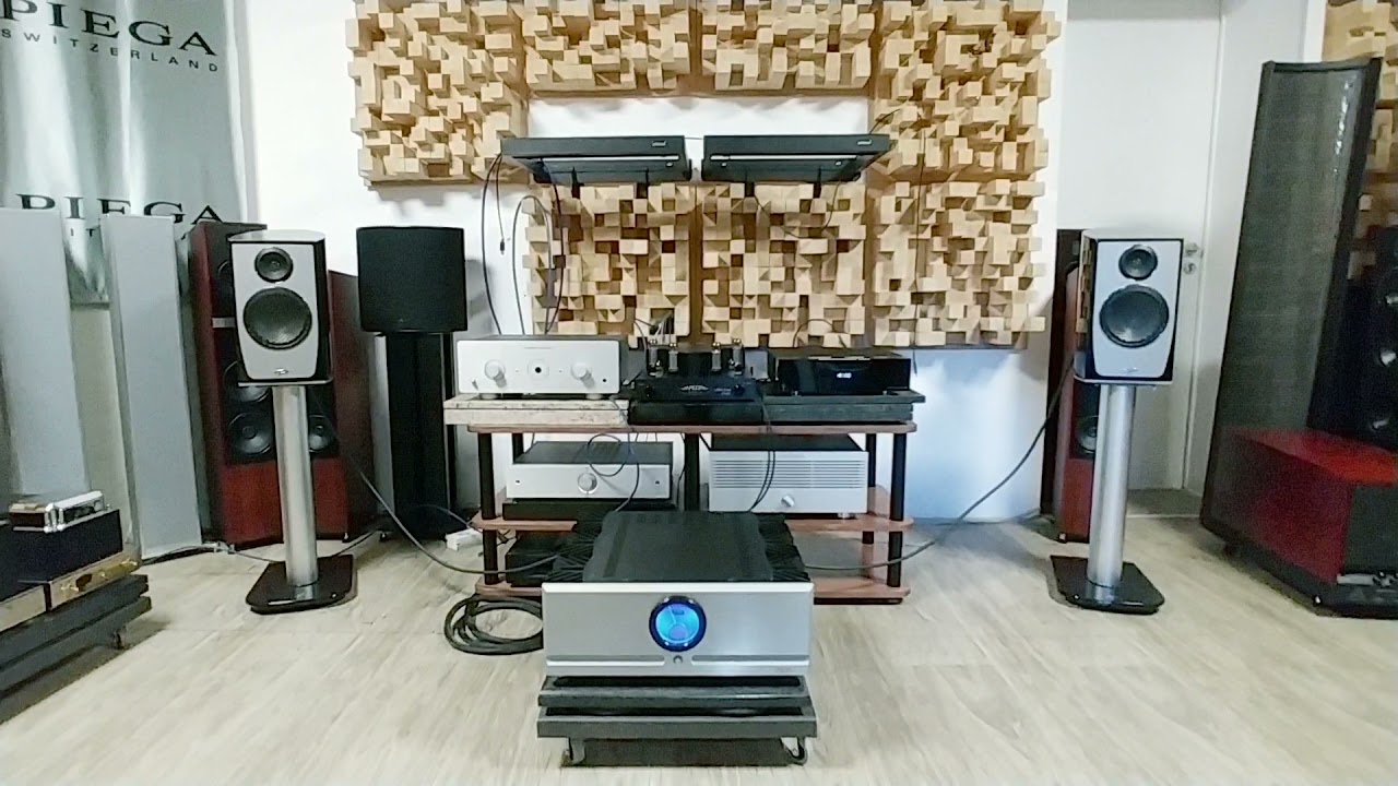 Paradigm Persona B unpacking and burn in with the help of Pass Labs X150.8