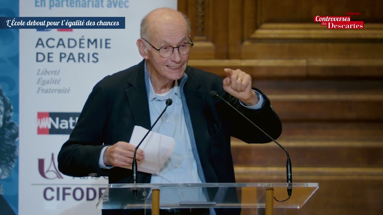 Intervention de Boris CYRULNIK  à l'occasion des Controverses de Descartes 2024