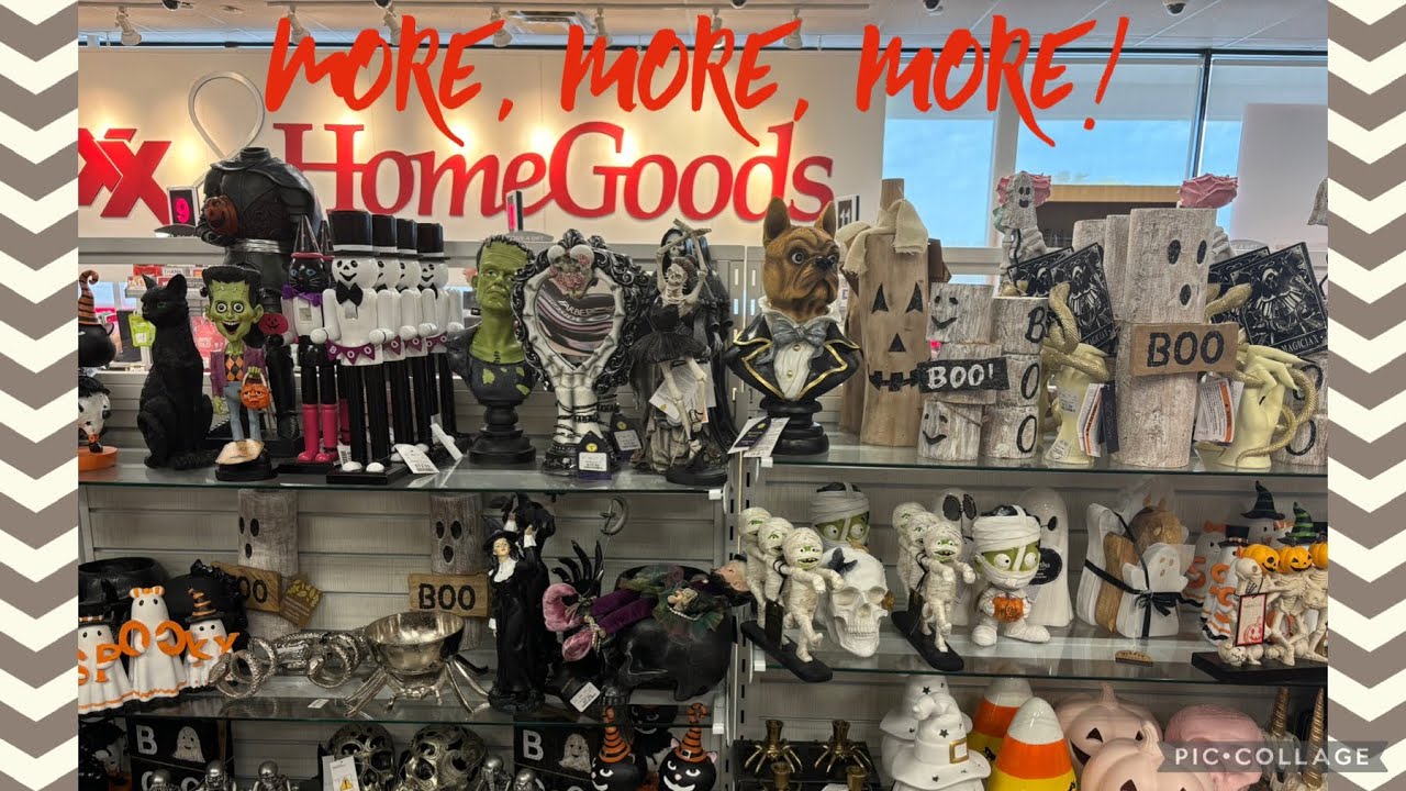 MORE, MORE, MORE! New Arrivals in Homegoods! Halloween Hunting 2024!👻🎃🖤☠️