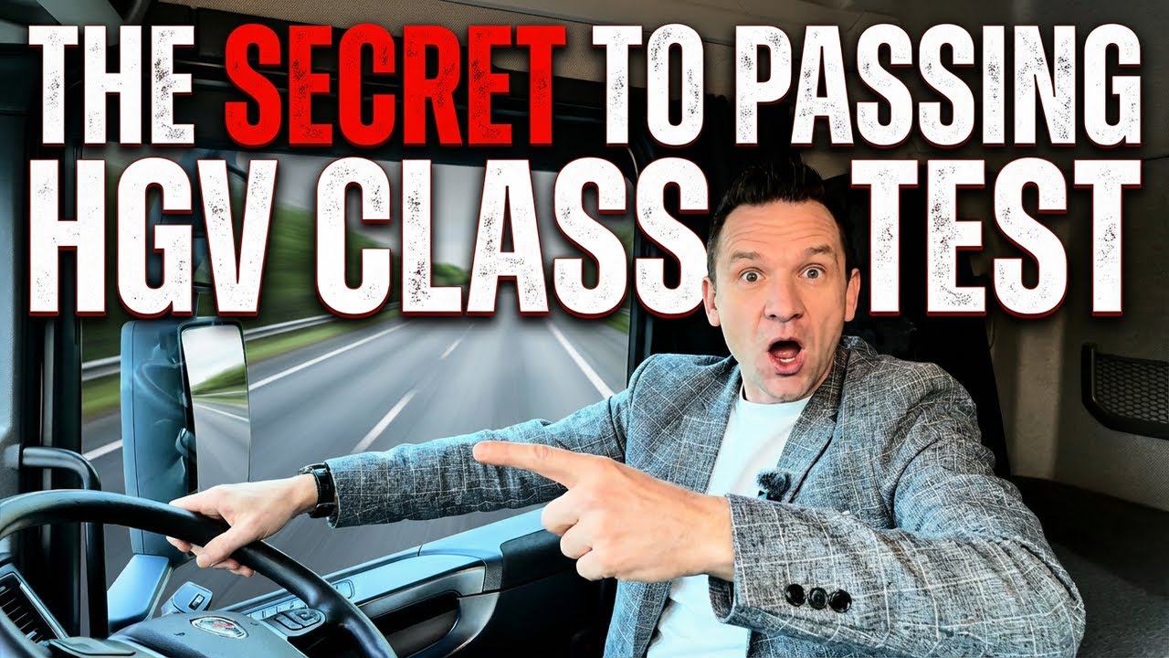 This Is How You PASS the HGV Class 1 Test | Real POV Training