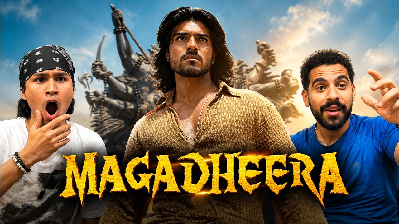 Foreigners react to Magadheera - Climax scene | Ram Charan, SS Rajamouli