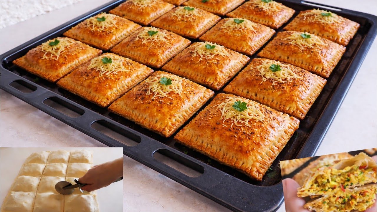 مملحات رمضان الأكثر طلبا 👌 أسهل منهم مكاينش للفطور مورقين ومقرمشين ولذاذ بزاف من أروع مايكون 