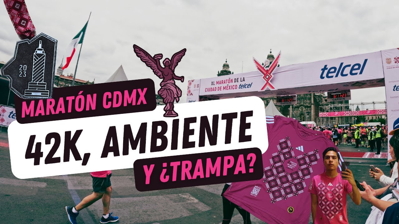 Mi mirada en el maratón XL CDMX 2023 42K, ambiente y ¿trampa?