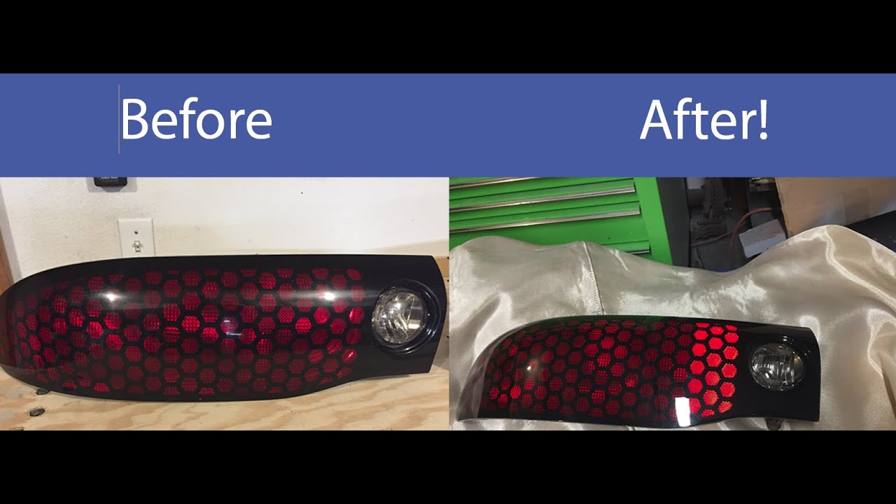 98-02 Pontiac Tail light Restoration!