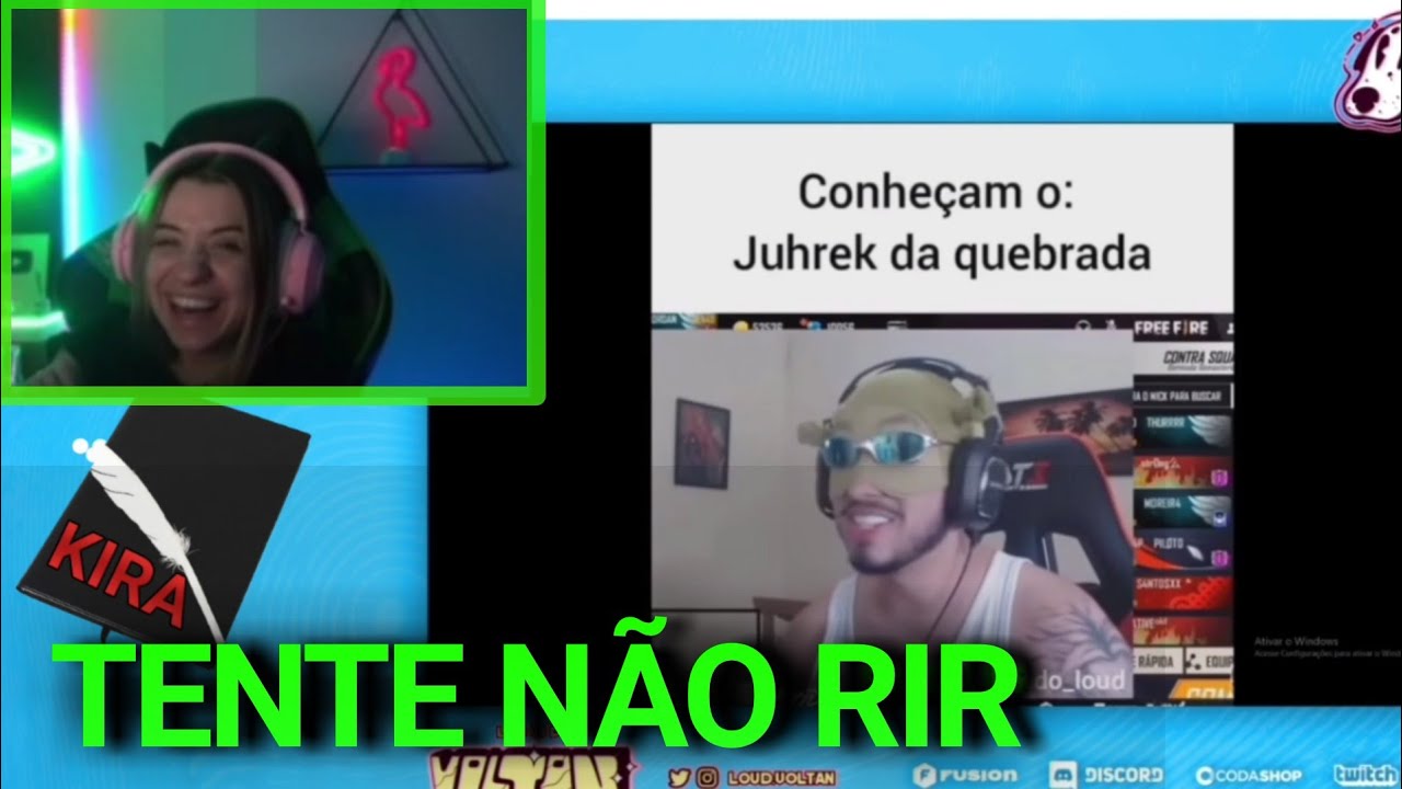 LOUD VOLTAN REAGINDO AOS MELHORES MEMES DA LOUD PARTE 20 | React - Free Fire