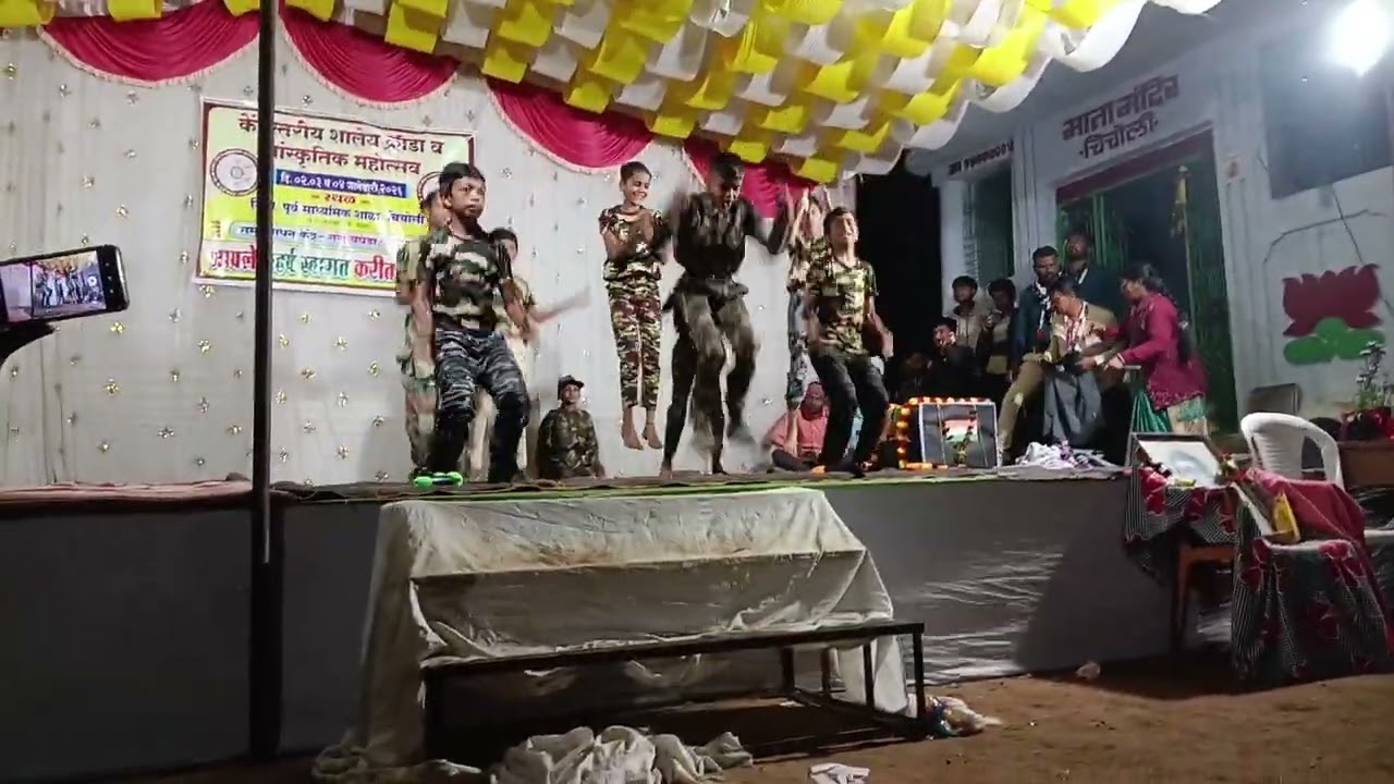 Mission operation सिंदूर  नृत्य सादर  जि. प. पूर्व माध्य. शाळा गर्रा बघेडा. पंचायत समिती तुमसर 