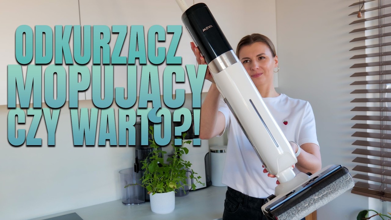 MOVA K30 Mix - recenzja odkurzacza mopującego!