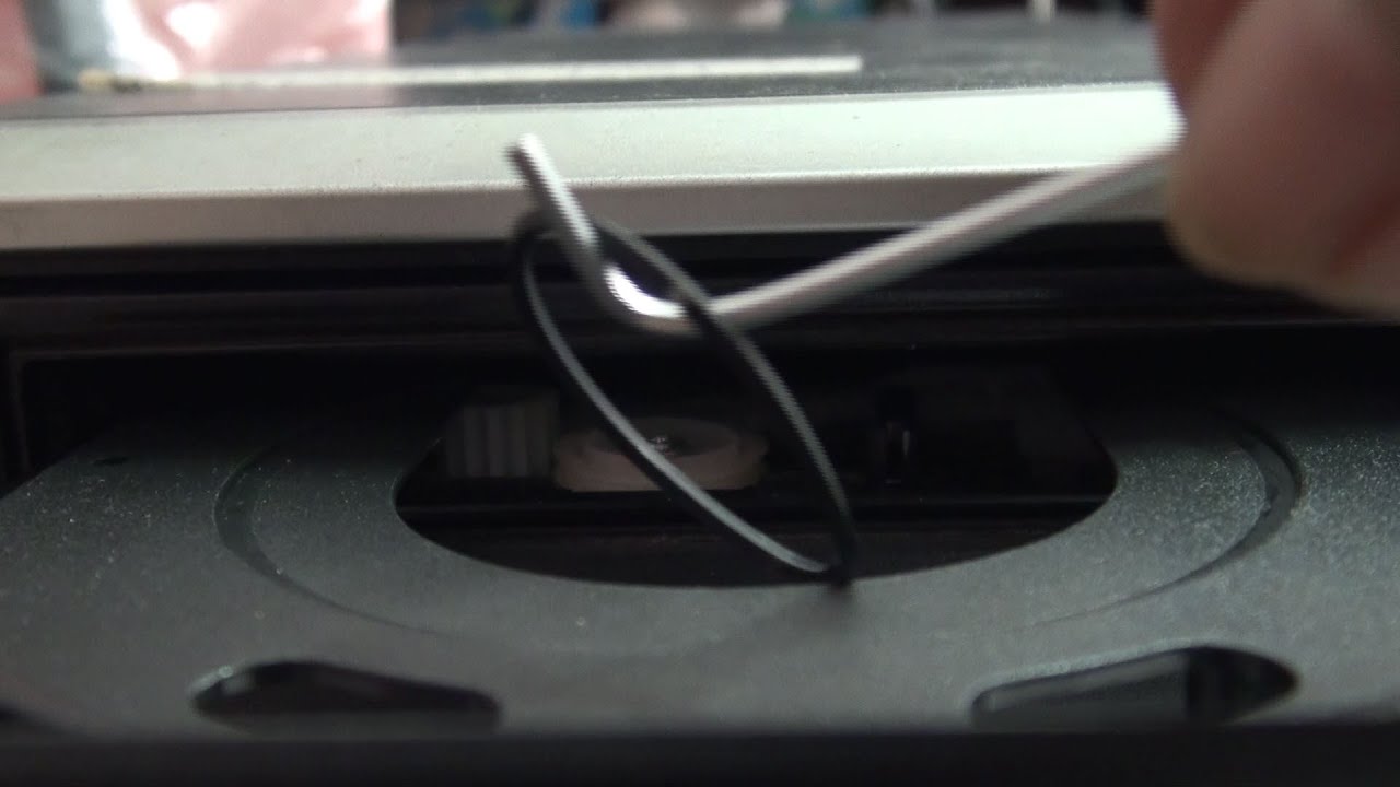 电脑内置光盘驱动刻录机（光碟机）DVD RW -  打不开修复 [自己做 DIY]