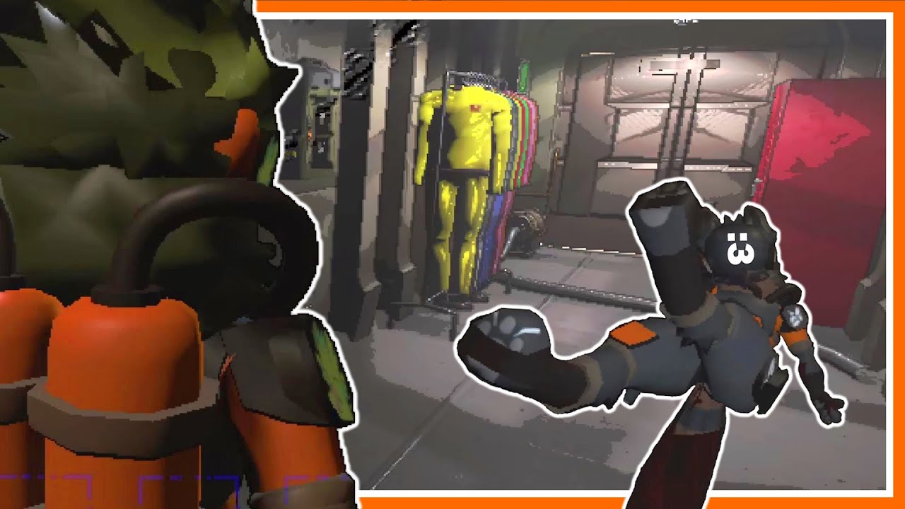 Two Russian Protogens scream in Lethal Company