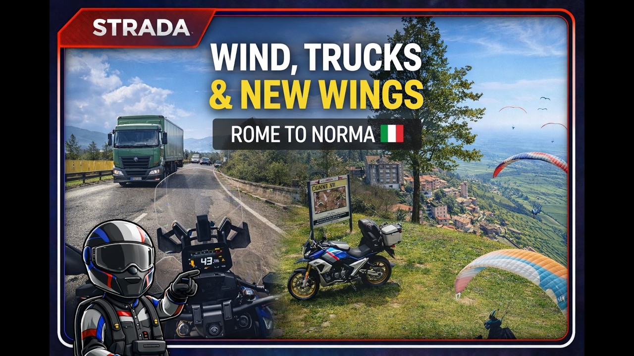 Against the Wind – Rome to Norma on the R1300GS