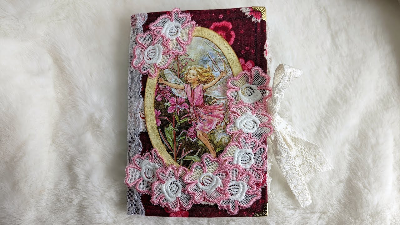 Pink Fairy Junk Journal Flip Through | Fairy Junk Journals | Junk Journal Ideas ~ SOLD thank you x