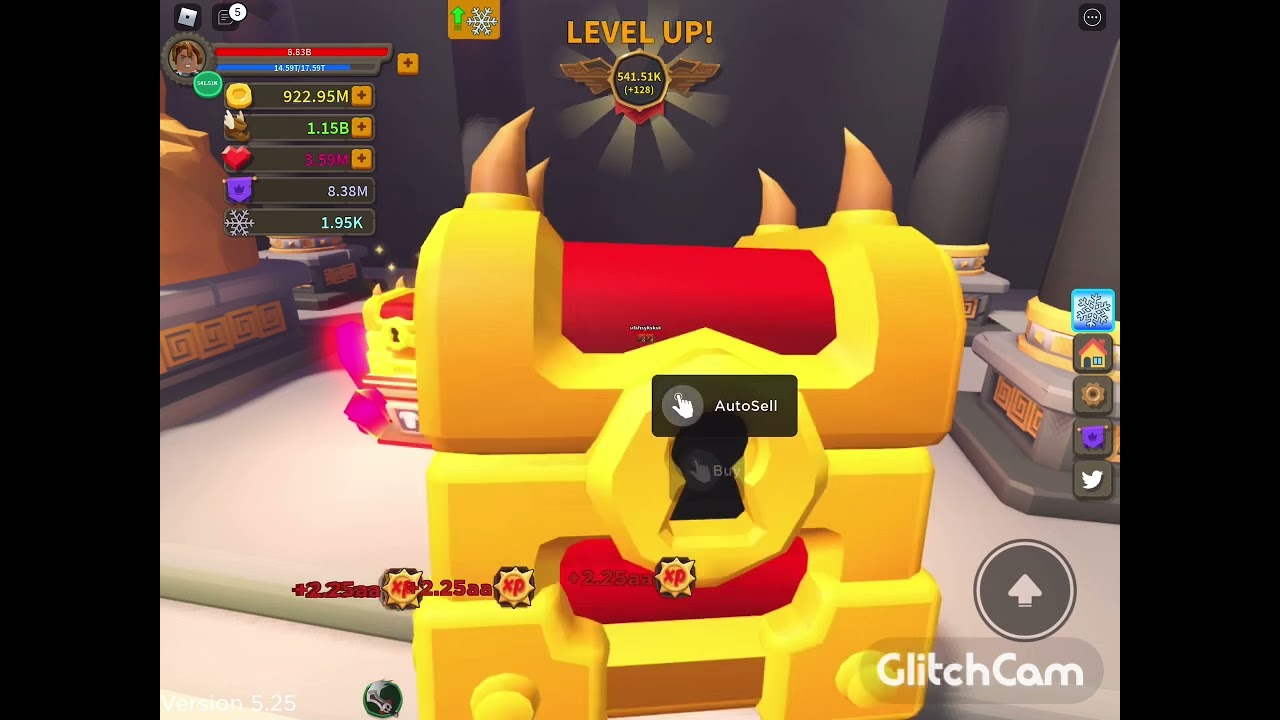 giant simulator (getting a scythe on cam)