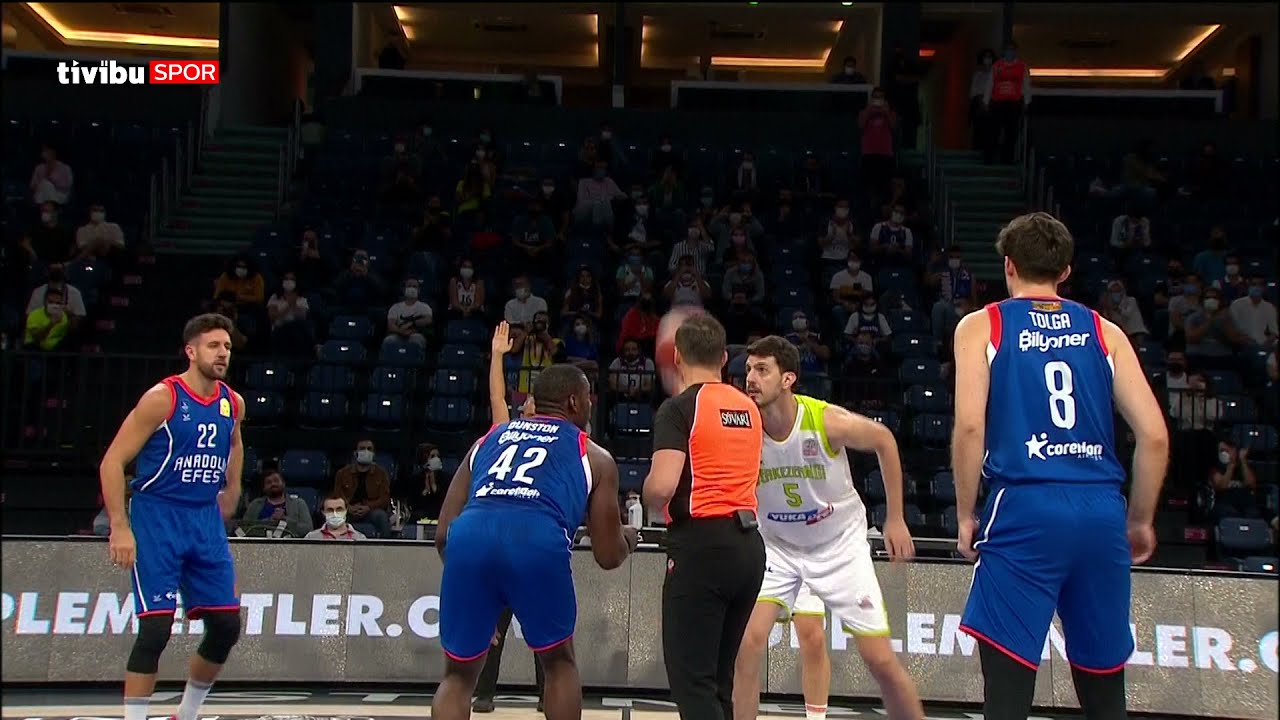 Maç Özeti:Anadolu Efes - Yukatel Merkezefendi Belediyesi Basket 1.Hafta Maç Özeti