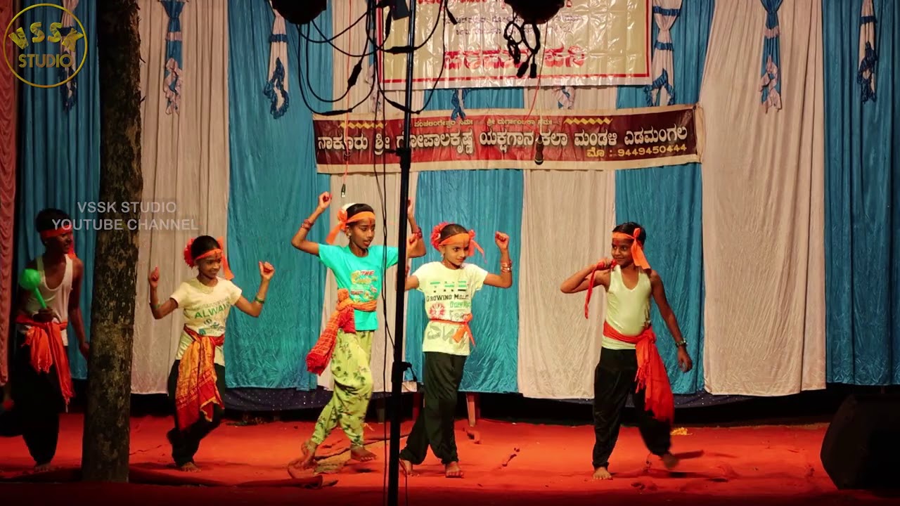 Children's Stage Performance | Sri Rajan Daiva Nemothsava | Pundikmada | Renjilady | Kadaba