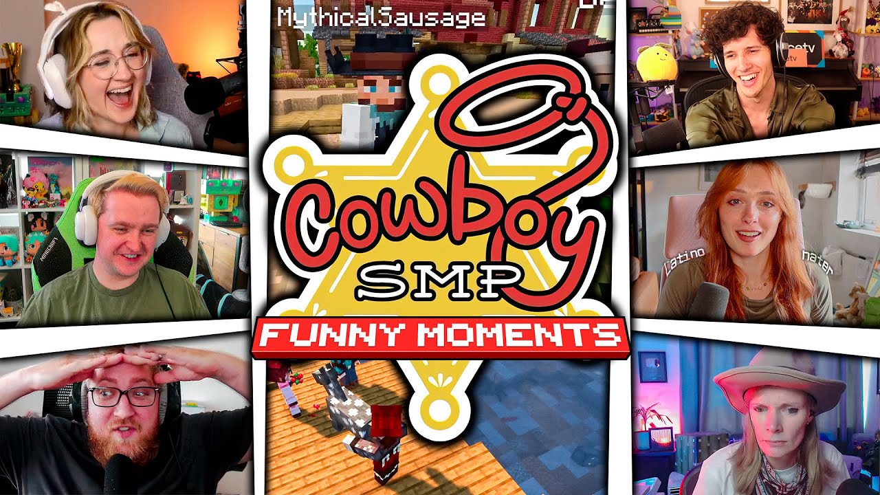 The Funniest Moments from Day 1 of CowboySMP | Karma Extra