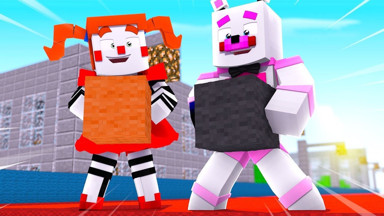 Circus Baby and Funtime Freddy are Bridge Masters ?! | Minecraft FNAF Roleplay