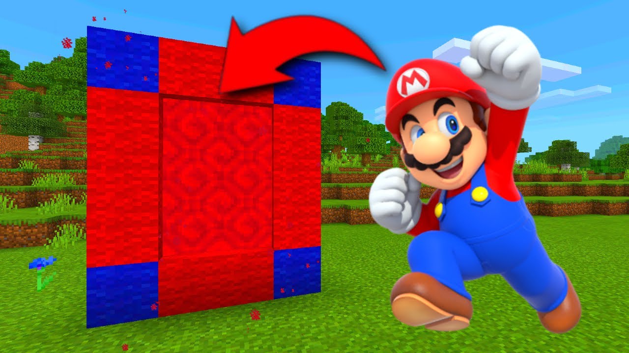 How To Make A Portal To The Mario Dimension in Minecraft!!!