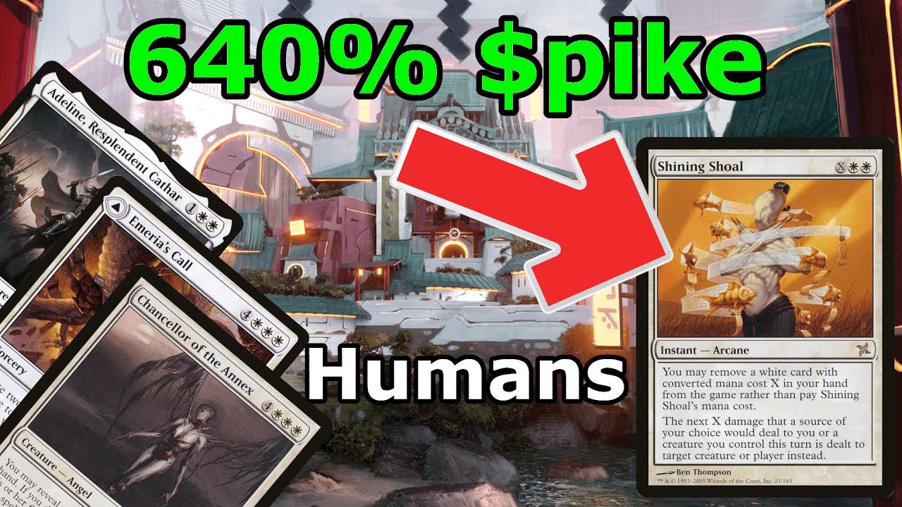 This Deck Spiked a Card 640%!!! Modern Mono White Humans (Challenge Winning Decklist MTG)