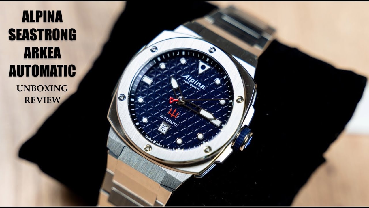 Alpina Seastrong Diver Extreme Arkea Limited Edition Automatic Watch | Review Valjoux Relogios