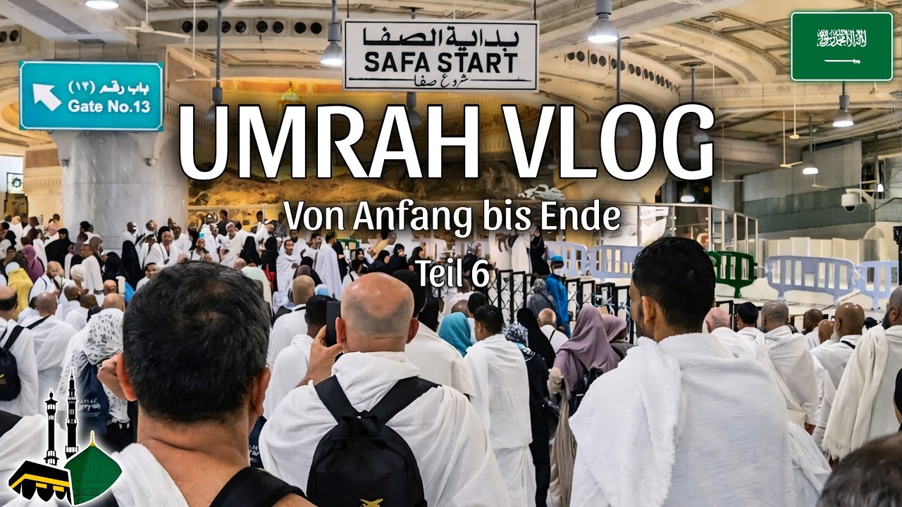 Umrah Vlog Teil 6 | FÜR ANFÄNGER | Von Anfang bis Ende ( Step by Step ) #mekah #umrah  #vlog 