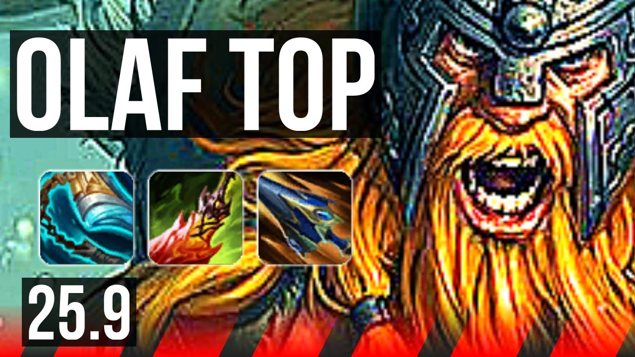 OLAF vs RENEKTON (TOP) | 10 solo kills, 24/2/8, 71k DMG, Legendary | EUW Master | 25.9